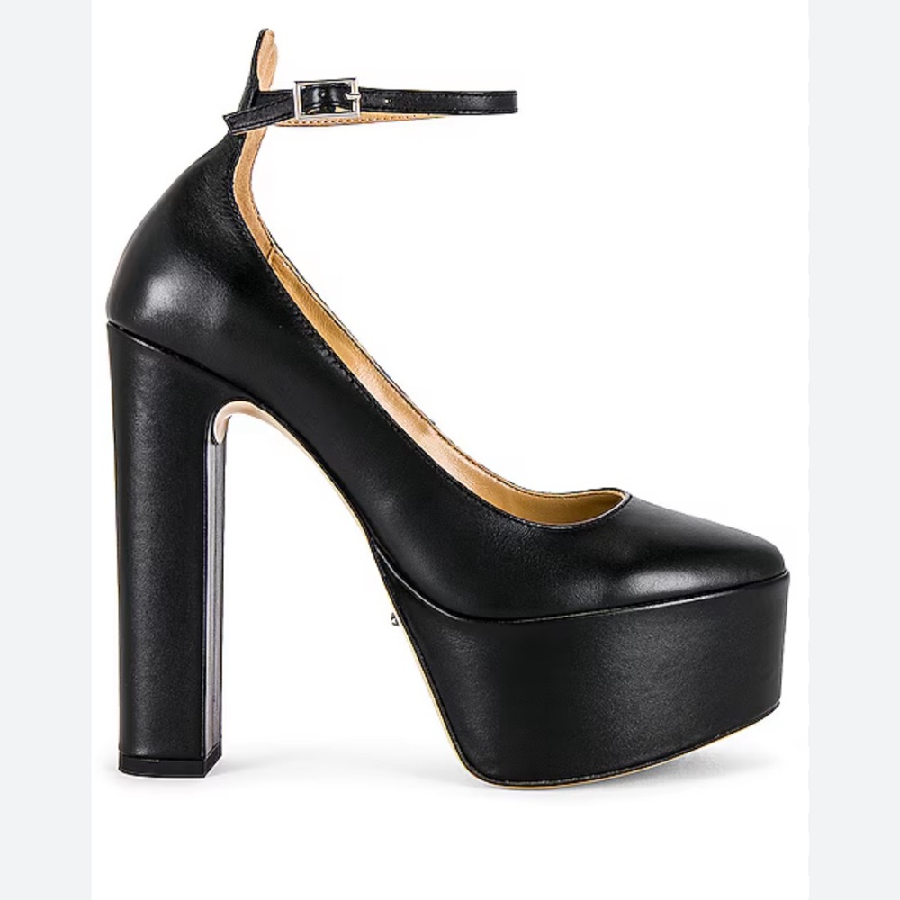 Tony Bianco Black Platform Heels